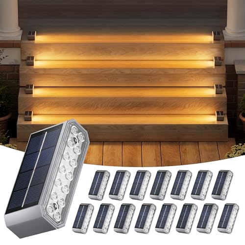 Solar Step Lights (16 Count)