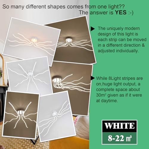 Modern Led Ceiling Light Fixture Dimmable Dining Room Light Fixture Ceiling Luxury Kitchen Light Fixture 8