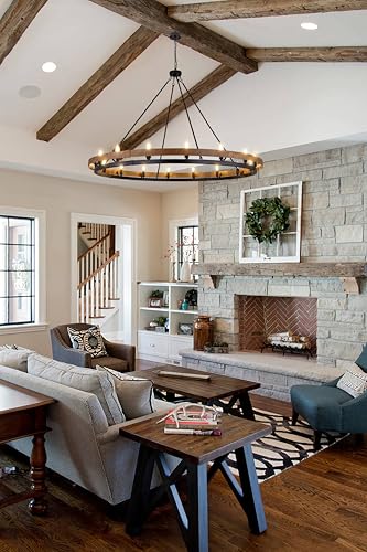 Extra Large Rustic Chandelier