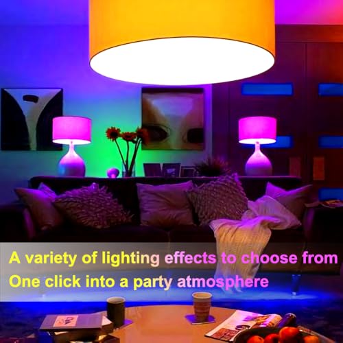 RGBCW LED Bulb with a 2.4GHz Remote Control