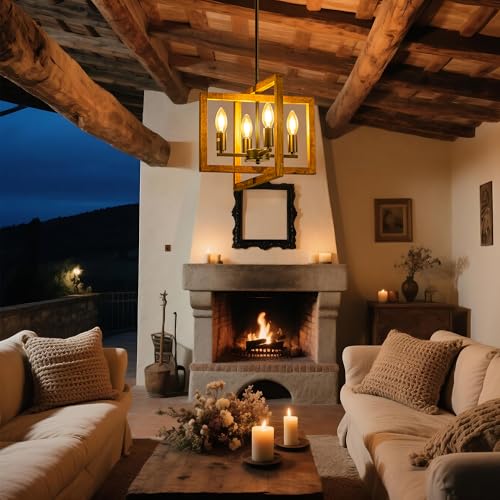 4 Light Farmhouse Chandeliers