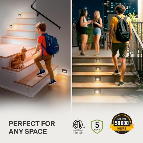 LED Recessed Step Light Fixture (24 Count)