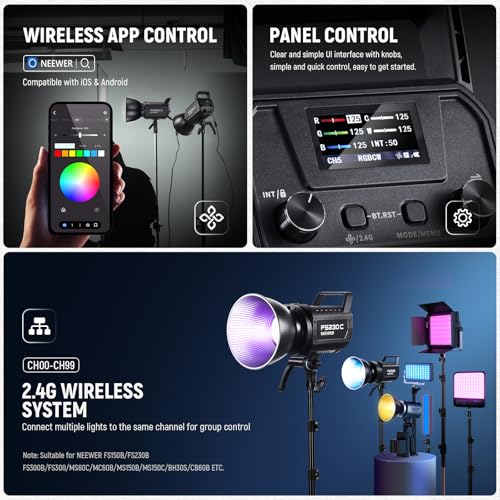 230W High Power RGB LED Video Light