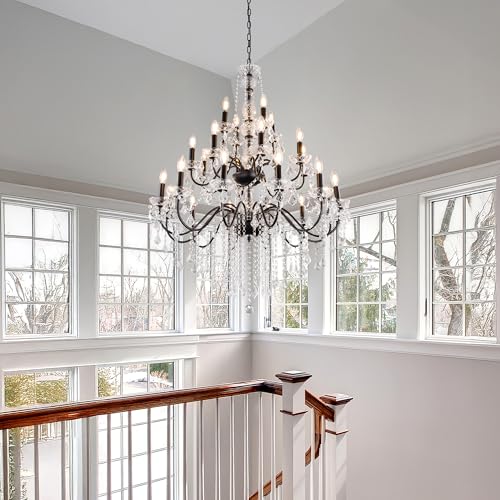 Black Chandelier Light Fixture