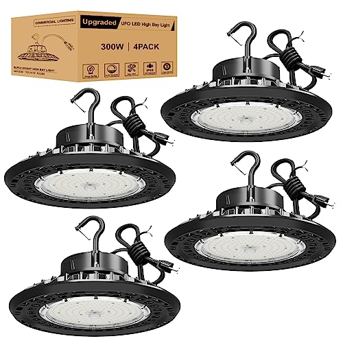 300W UFO LED High Bay Light 0 (4 Count)
