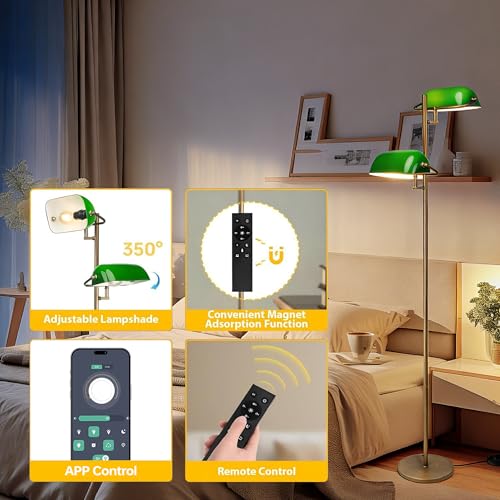 Bankers Floor Lamp for Living Room