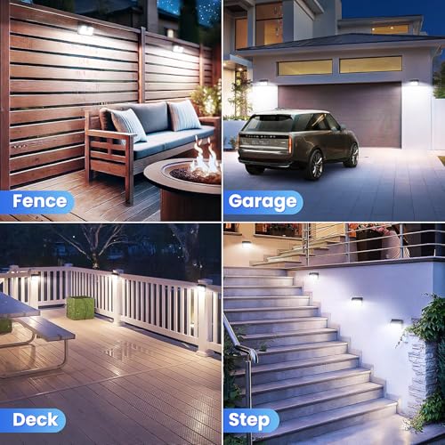2 Packs] Solar Motion Sensor Outdoor Lights (2 Count)