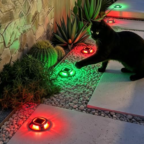 Solar Driveway Lights Outdoor 12 Pack (12 Count)