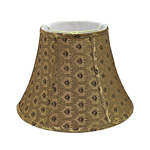30018A Transitional Bell Shaped Spider Construction Lamp Shade