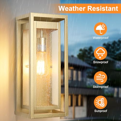 15" Outdoor Wall Lights (2 Count)