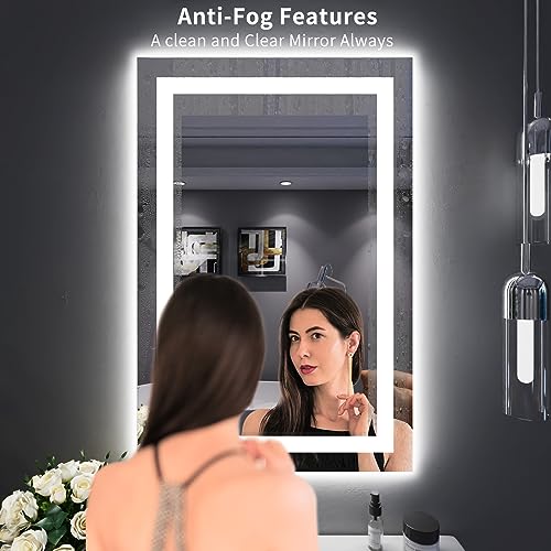 24"X36" LED Bathroom Mirror with Lights