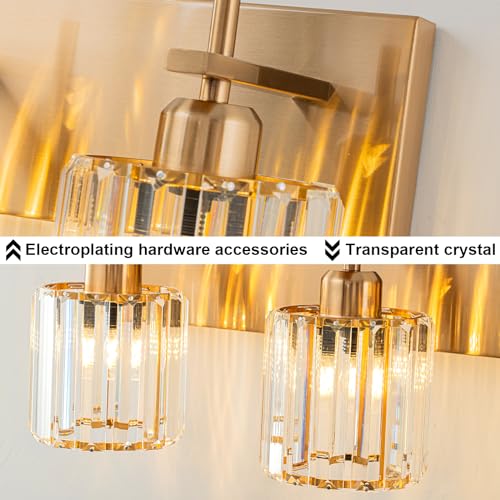 Modern Crystal Bathroom Vanity Lights