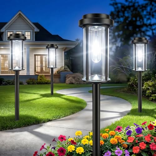12 Pack Solar Lights Outdoor (12 Count)
