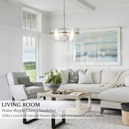 Modern Drum Chandeliers for Dining Room