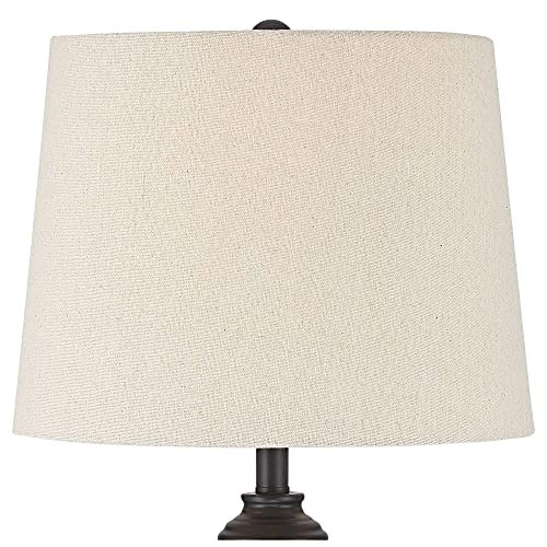 Lynn 26" High Bronze Brown Tall Buffet Table Lamps Set of 2 Stick Dark (2 Count)