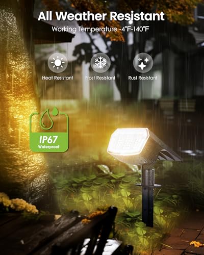 Solar Spot Lights Outdoor Waterproof