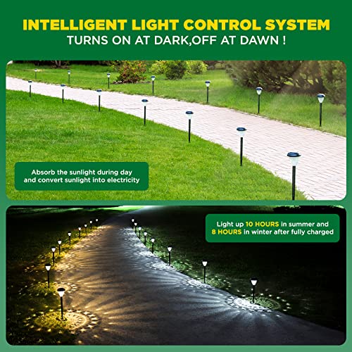 Super Bright Solar Lights Outdoor Waterproof (10 Count)