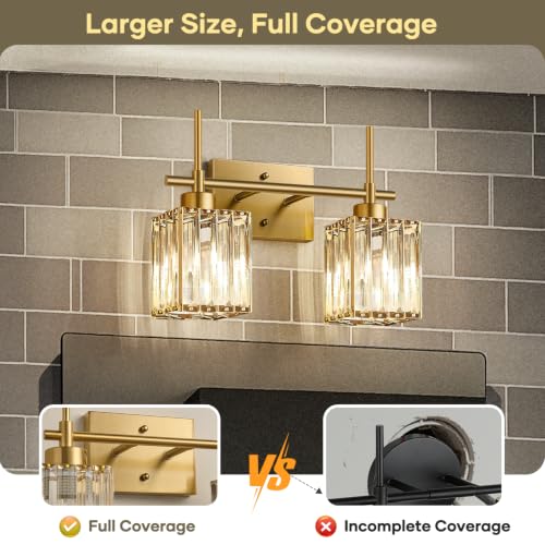 Modern Crystal Bathroom Vanity Light 2