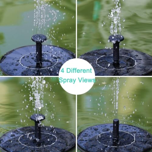Solar Fountain Water Pump for Bird Bath
