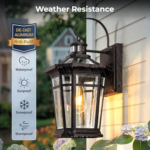 Large Motion Sensor Porch Light