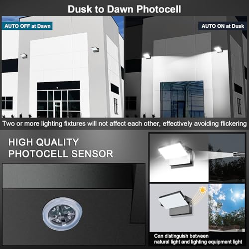 120W Modern Sleek FloodLight 18000LM (4 Count)