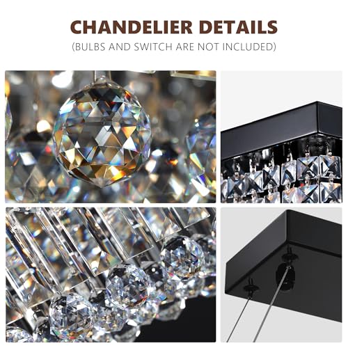 Modern Crystal Chandelier for Dining Room