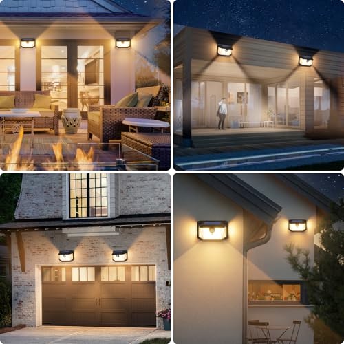 Solar Outdoor Lights (4 Count)