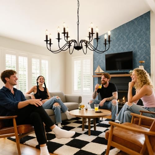 Farmhouse Chandelier for Dining Room