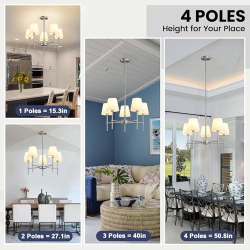 Dining Room Chandeliers Light (5 Count)