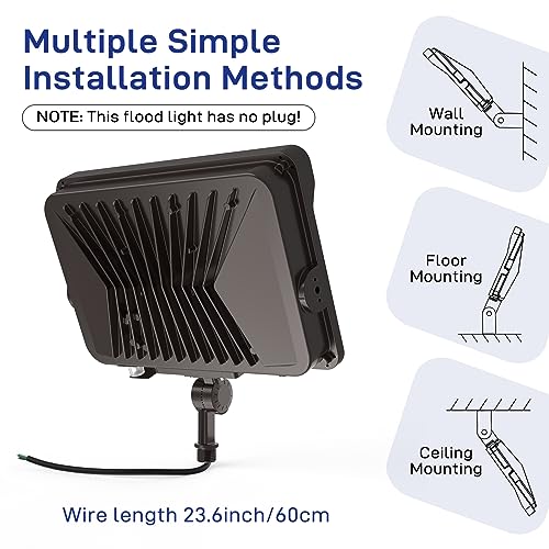 LED Flood Light with Dusk to Dawn Photocell