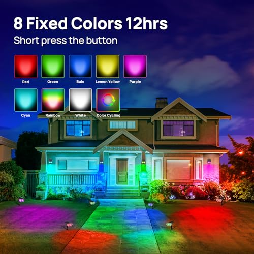 Solar Spot Lights Outdoor (4 Count)