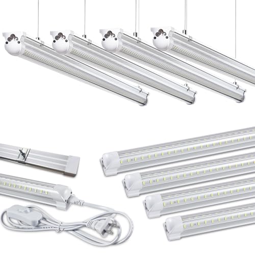 8Pack 8FT LED Shop Light Garage Light (8 Count)