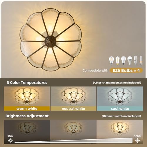 Bronze Vintage Ceiling Light