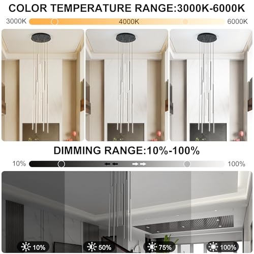118" Modern LED Chandelier
