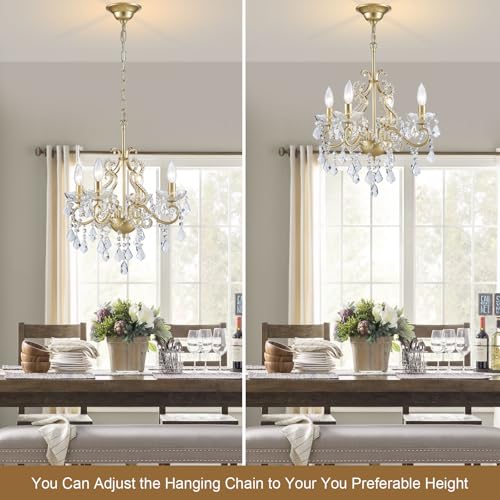 Mini Crystal Chandelier