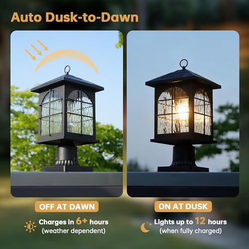 Solar Post Light Outdoor