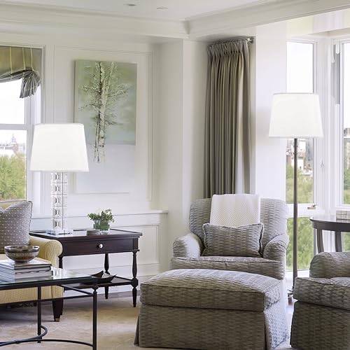Large White Texture Lamp Shade Set of 1