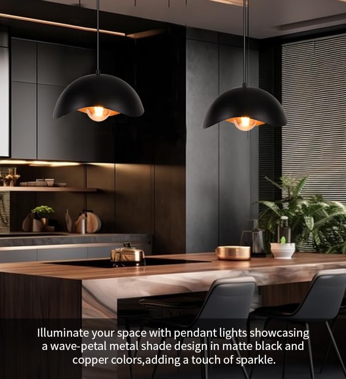 Modern Wave Pendant Light