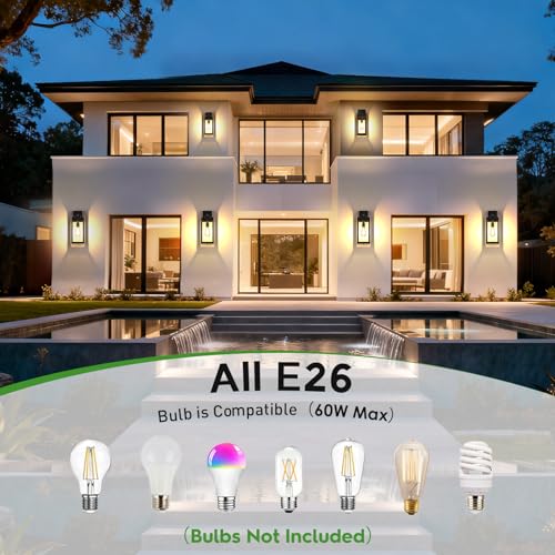 16" Outdoor Wall Lights (2 Count)