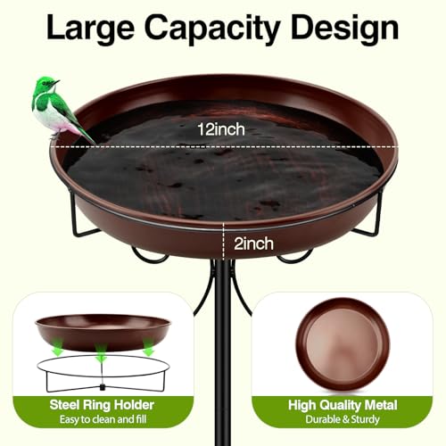 Heavy Duty Bird Baths for Outdoors
