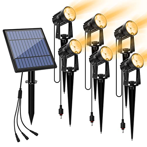 Metal Outdoor Solar Landscape Lights (6 Count)