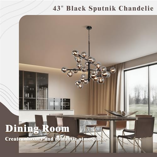 Large Sputnik Chandeliers