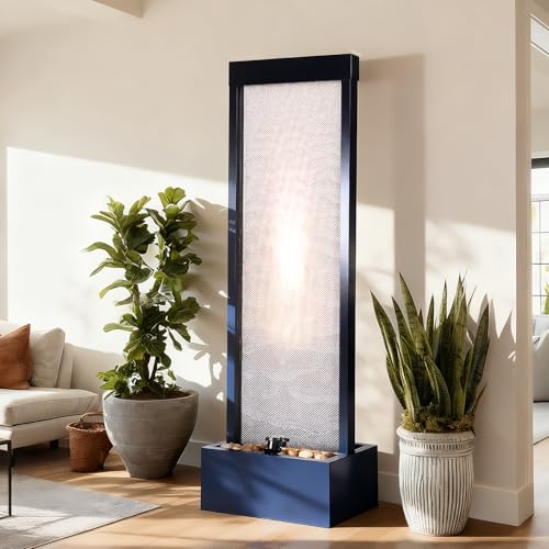Mesh Panel Waterfall Fountain