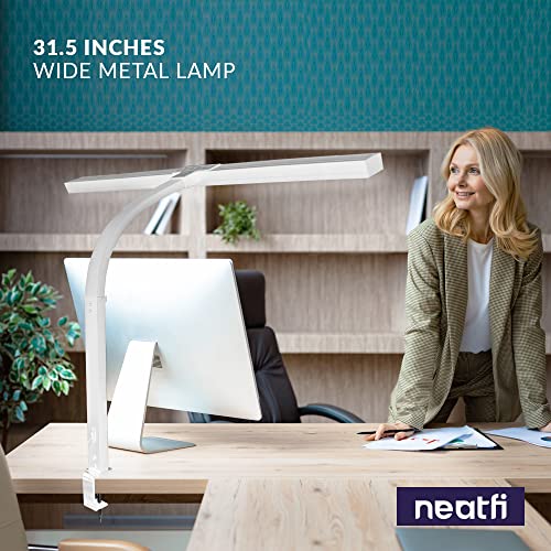 3 000 Lumens LED Desk Lamp with Clamp