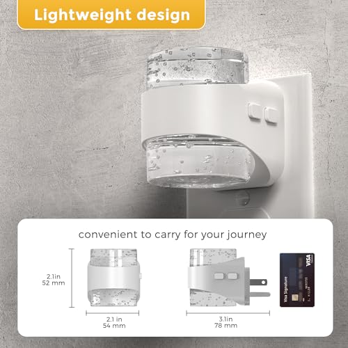 Night Light 3CCT Bubble Night Lights Plug into Wall