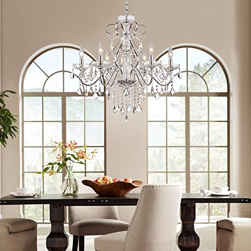 Saint Mossi 6 Light Crystal Chandelier Light Fixture Modern Chandelier Pendant Lighting