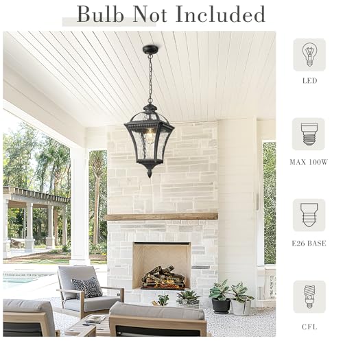 20.7" Outdoor Pendant Light