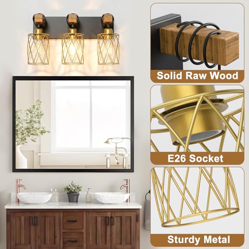 Farmhouse Bathroom Vanity Light
