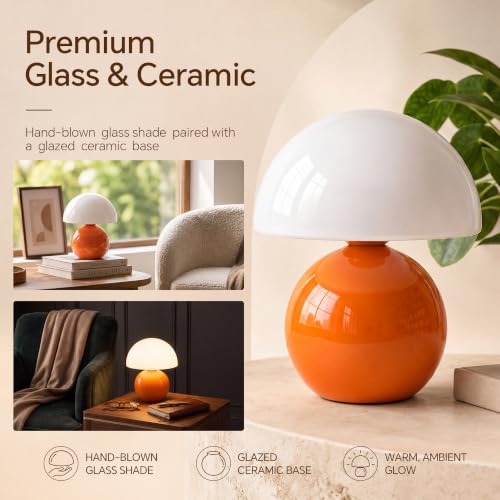 Mushroom Lamp Table Lamp for Bedroom