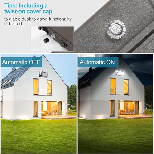 6 Pack 70W LED Wall Pack Lights (6 Count)